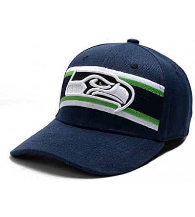 Baseball Caps Adjustable Snapback Hats Mens Sports Fit Cap Baseball Caps for Fans Men and Women - Seattle Seahawks - CS198DSI...