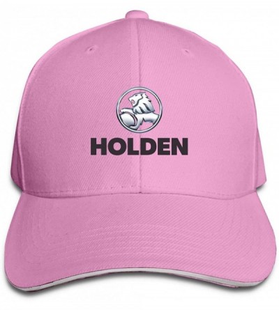 Baseball Caps Design Holden Automobile Logo Cotton Peak Cap for Womens Black - Pink - C1192WHSYNR $30.02