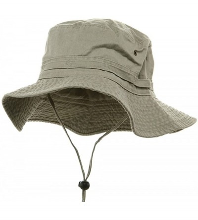 Sun Hats Extra Big Size Fishing Hats - Beige - CX11M5DCWF3 $22.57