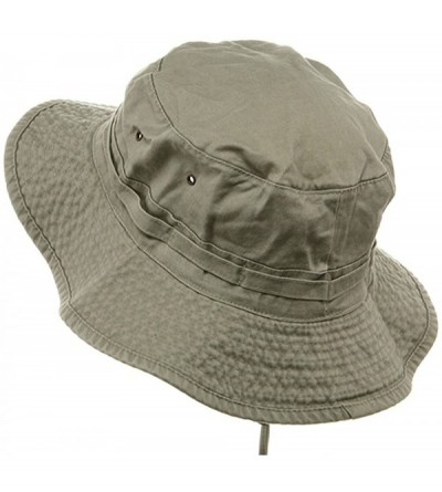 Sun Hats Extra Big Size Fishing Hats - Beige - CX11M5DCWF3 $22.57