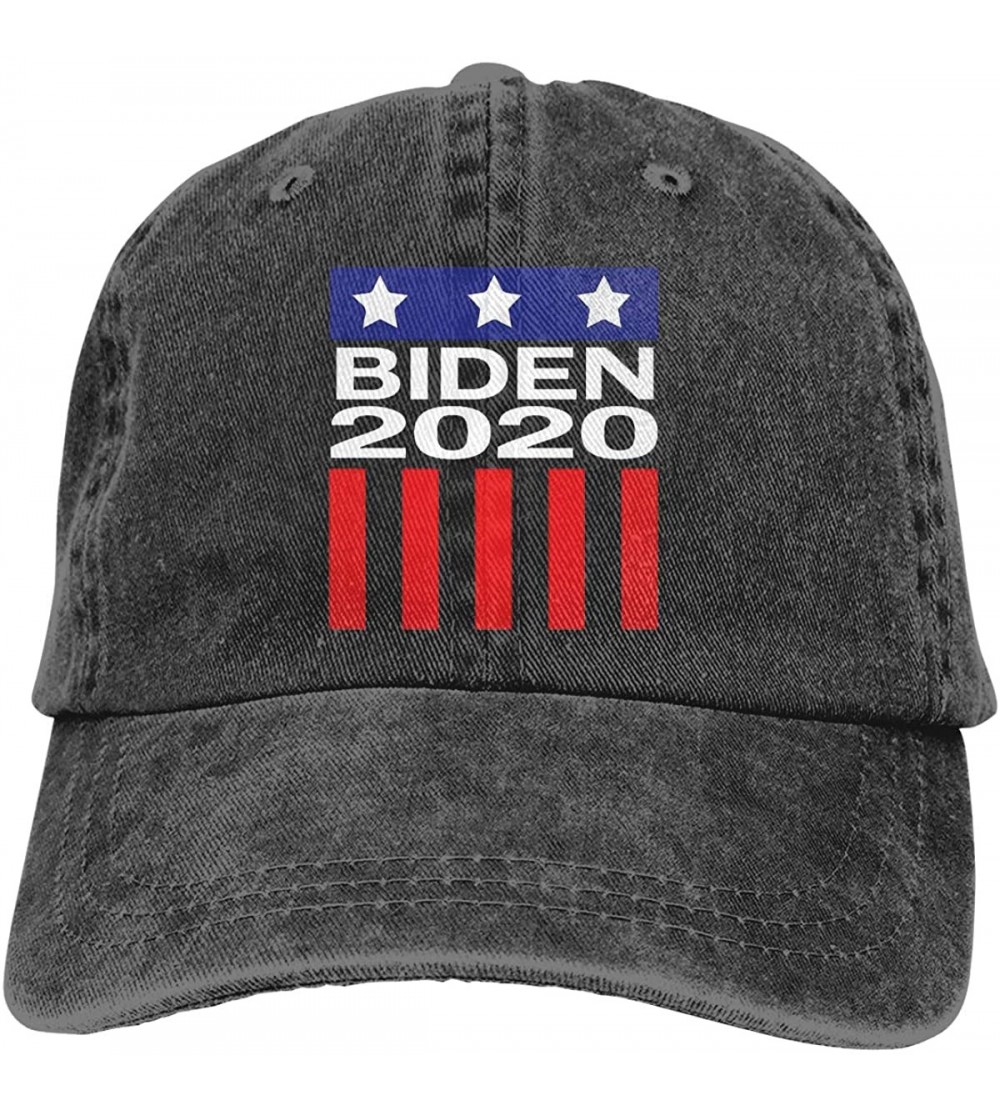 Cowboy Hats Joe Biden 2020 Fashion Adjustable Cowboy Cap Baseball Cap for Women and Men - Black - C118S8IX9Z4 $19.22