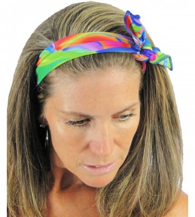 Headbands Removable Bow Training Headband - No Slip - No Sweat- Foresta Green - Foresta Green - C012I8WPMOH $10.89