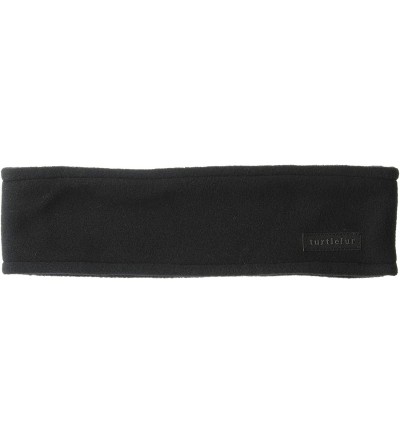 Cold Weather Headbands Micro Fur Stretch Band Headband - Black - CH1152WXX11 $16.39