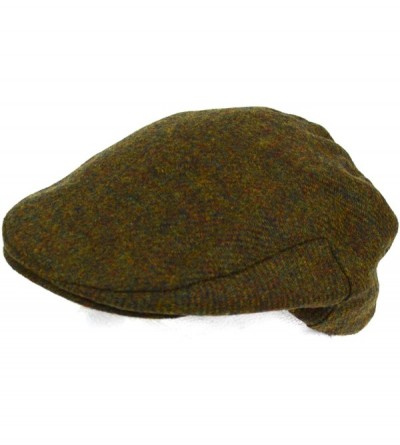Newsboy Caps Mens Shooting/Flat/Peak Cap. 100% Pure Wool. Made in Irish Woolen Mill. Green Moss - CD11NIWJ31B $34.70