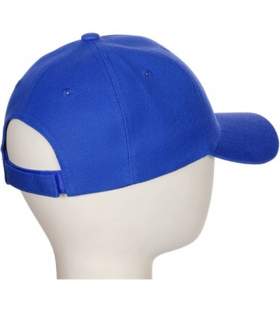 Baseball Caps Classic Baseball Hat Custom A to Z Initial Team Letter- Blue Cap White Black - Letter S - CT18IDUC4YZ $13.42
