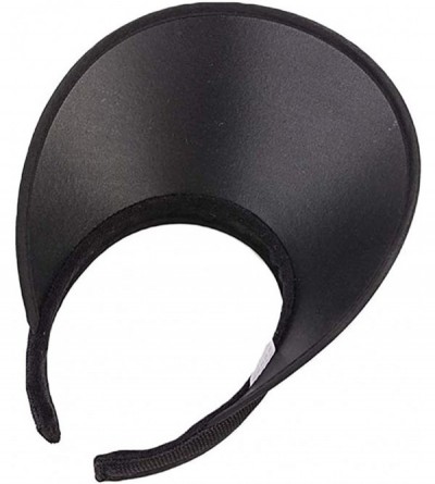 Sun Hats Unisex Clip-On UV Protection Sun Visor Hat-Weave Wide Adjustable Beach Cap - Nature - C518R6S29AH $7.39