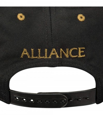 Baseball Caps World of Warcraft Legendary Alliance Snapback Baseball Hat- Black- One Size - CD12N6C9GBU $20.22