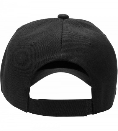Baseball Caps 2pcs Baseball Cap for Men Women Adjustable Size Perfect for Outdoor Activities - Black/Light Grey - CK195CZIXW9...