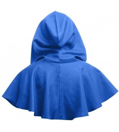 Skullies & Beanies Male Female Adult Cloak Retro Sunshade Hat- UV Protection Caps Sun Hat with Neck Flap Quick Dry (Blue) - C...