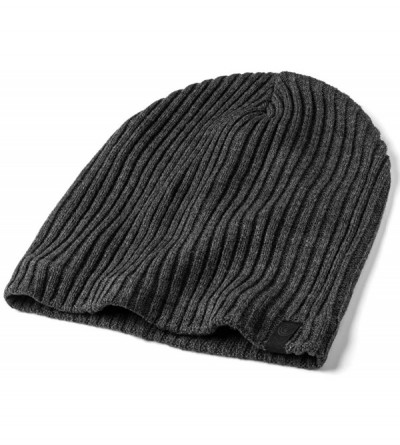 Skullies & Beanies Warm Beanie Hat Fleece Lined - Slight Slouchy Style - Keep Your Head Warm and Cozy in Cold Weathers - C418...