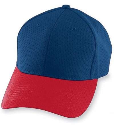 Baseball Caps Mens 6235 - Navy/Red - C0115OA5XIL $8.56