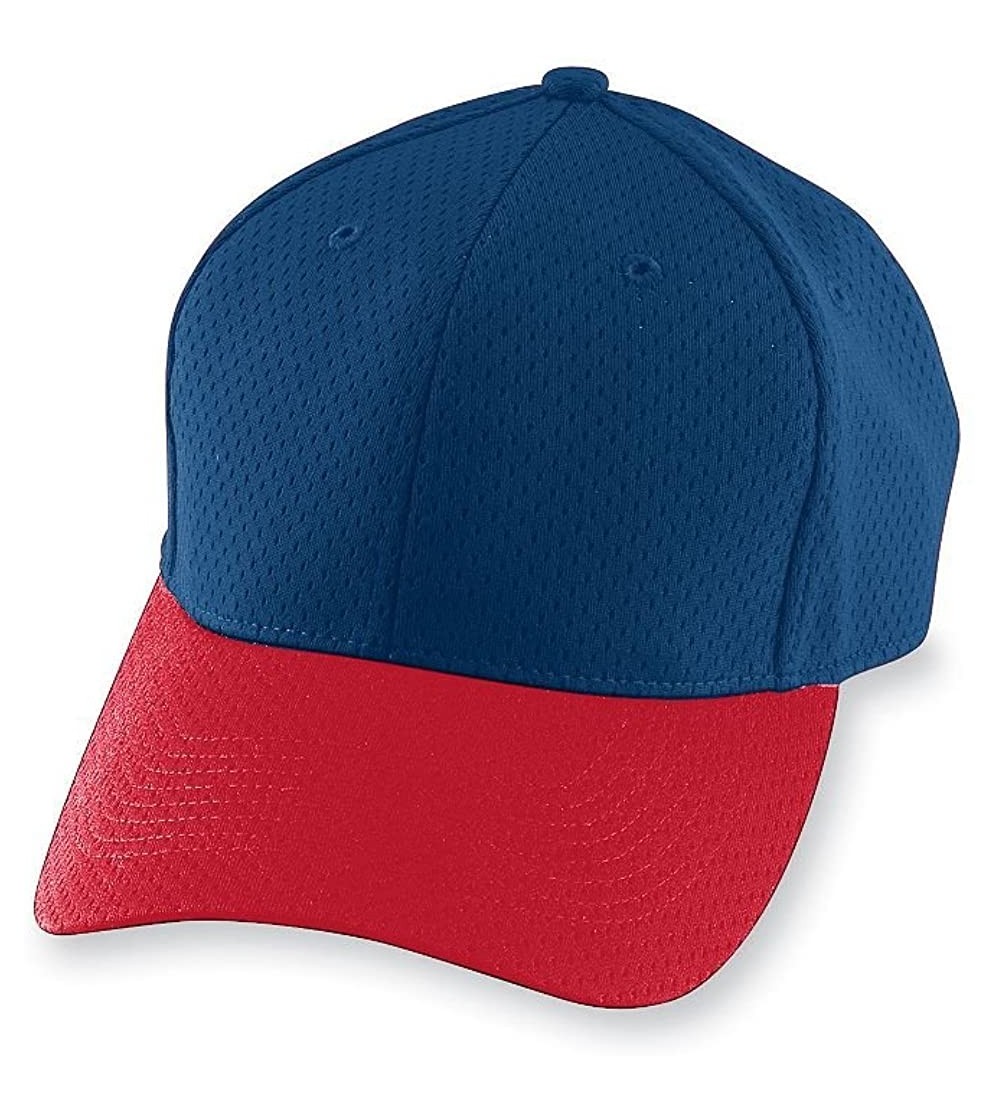 Baseball Caps Mens 6235 - Navy/Red - C0115OA5XIL $8.56