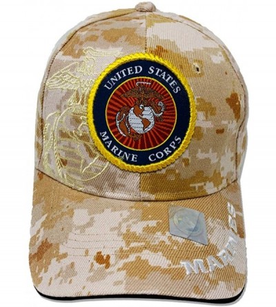 Baseball Caps U.S. Marine Hat - Official Licensed US Marine Corp Military Baseball Cap - C218RM49D7X $12.90