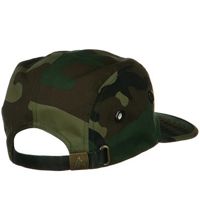 Baseball Caps 5 Panel Camouflage Twill Cap - Camo W36S61D - C61155GPXD5 $10.86