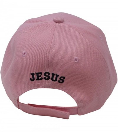 Baseball Caps God Hat Jesus Christ Baseball Cap - Religious Christian Gift for Men and Women - Jesus Died to Save U - Pink - ...