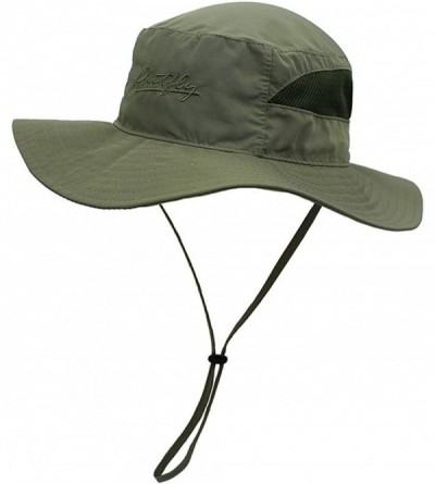 Sun Hats Unisex Outdoor Lightweight Breathable Waterproof Bucket Wide Brim Hat - UPF 50+ Sun Protection Sun Hats Shade - CA18...