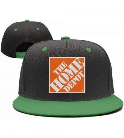 Baseball Caps Mens Womens Adjustable The-Home-Depot-Orange-Symbol-Logo-Custom Running Cap Hat - Green-8 - C218QH3U7RU $37.56