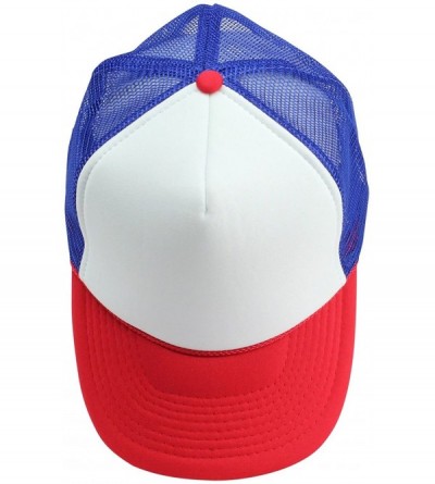 Baseball Caps 2 Packs Baseball Caps Blank Trucker Hats Summer Mesh Cap Flat Bill or Chambray Hats (2 for Price of 1) - CA17YT...