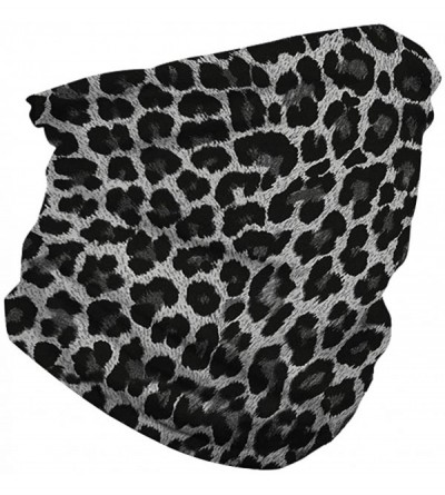 Balaclavas 3D Print Seamless Bandana Multifunctional Headwear Women Men for Dust Wind Sun Protection - Leopard Print - C5199I...
