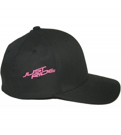 Baseball Caps Custom Personalized Motocross Number Plate Flexfit Hat - Pink - C01855YC8DZ $28.04