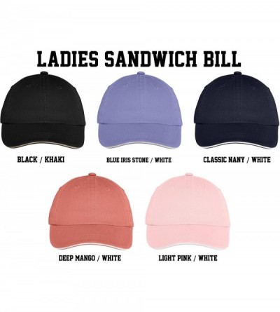 Baseball Caps Custom Embroidered Ladies Hat - ADD Text - Personalized Monogrammed Cap --Black/ Khaki - CS18DXIIX2L $20.48