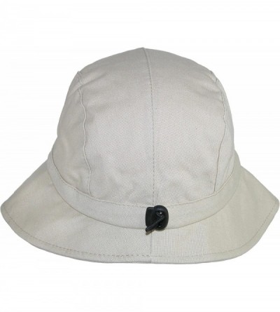 Sun Hats Breezy Drawstring Hat - Natural - CD11JZQRJDX $19.72