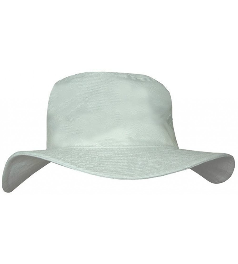 Bucket Hats Daily Bucket Hat - White - C2128NND0JF $9.03