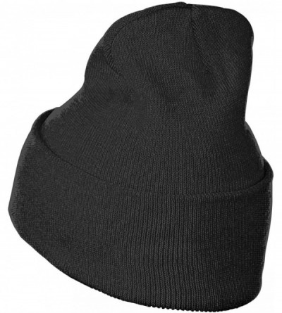 Skullies & Beanies EMS Star of Life Paramedic Wool Hat Women/Men Soft Stretch Knit Beanie Hat Winter Warm Skull Cap - Black -...