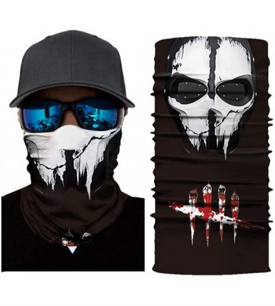 Balaclavas Skull Face Mask- Rave Bandana- Neck Gaiter- Scarf- Summer Balaclava for Dust Wind UV Protection - Sld - CX197ZQ7CI...