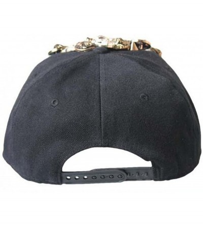 Baseball Caps Fashion Baseball Snapback adjustable - Black - C512FW72G63 $29.87