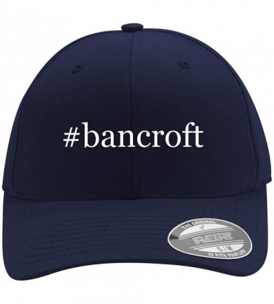 Baseball Caps Bancroft - Men's Hashtag Flexfit Baseball Cap Hat - Dark Navy - CE18UAAQI0Y $16.73