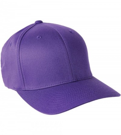 Baseball Caps Wooly 6-Panel Cap (6277) - Purple - CB12L3IQA39 $11.22