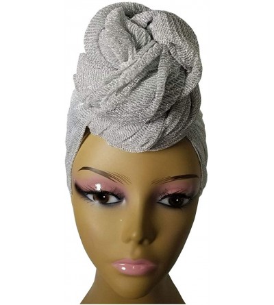 Headbands Head Wrap Scarf Turban - Long Black Head Scarf Wrap Turban Hair Scarf Tie Color Headband 1 or 2 Set - CK18TSQ52DL $...