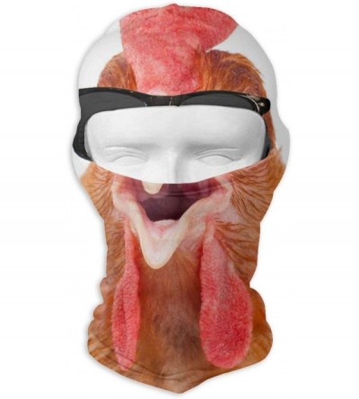 Balaclavas Chicken Sunglasses Winter Ski Mask Balaclava Hood - Wind-Resistant Face Mask - C518LTL2X4R $17.15