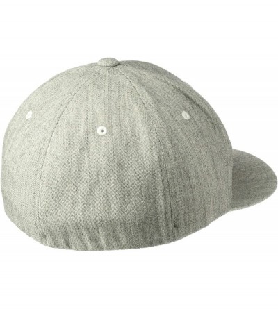 Baseball Caps Men's Deep Down Ff Athletic Fit Hat - Heather Gray/White - CN11I3NYK1D $23.05