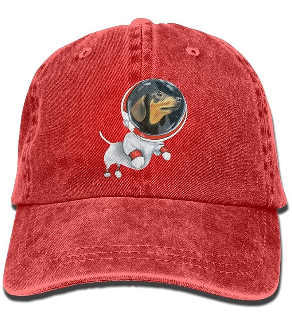 Cowboy Hats Galaxy Daschund Watercolor Dog Adult New Style COWBOY HAT - C1180HXR2XY $17.45
