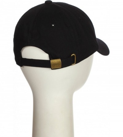 Baseball Caps Custom Hat A to Z Initial Letters Classic Baseball Cap- Black Hat White Black - Letter E - C918NDNQNLA $15.27
