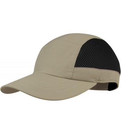 Baseball Caps Casual Outdoor Cap - Khaki/Black - CA11LV4GX39 $12.53
