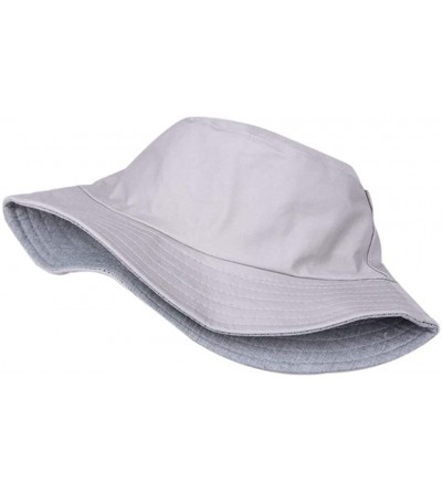 Sun Hats Sun Hat- Women Men Unisex Fisherman Hat Fashion Wild Sun Protection Cap Outdoors - Gray - CF18TAGYOXO $11.85