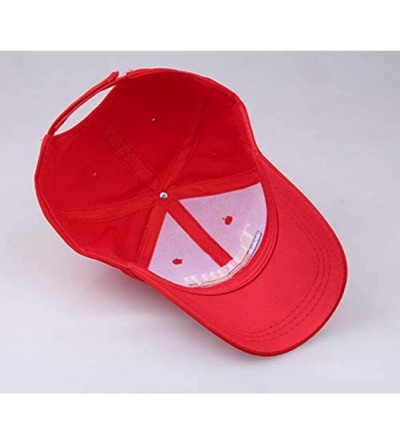 Baseball Caps Donald Trump Cap Make America Great Again USA Baseball Hat - Red 2020 - C118UYSG4SX $6.20