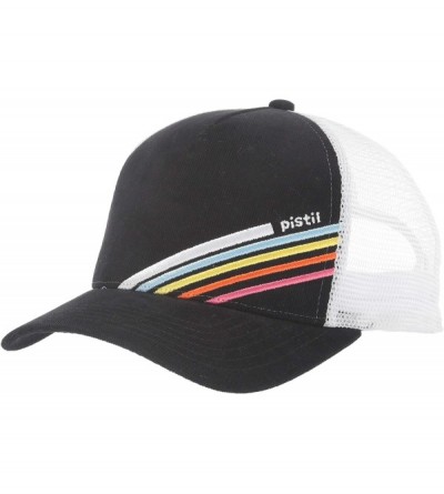 Baseball Caps Women's Kobie Trucker Hat - Black - CA18X33IKXH $25.81