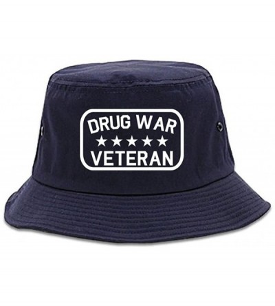 Baseball Caps Drug War Veteran Bucket Hat - CW182HILECG $22.86