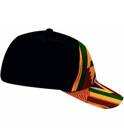 Baseball Caps African Print Hat Ankara Wax Hats - F - CE18YNCRQXU $26.97