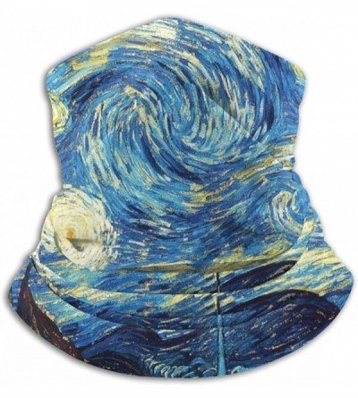 Balaclavas Neck Gaiter Headwear Face Sun Mask Magic Scarf Bandana Balaclava - Van Gogh Oil Painting - CQ197SDTL4X $14.70