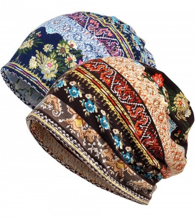 Skullies & Beanies Skullies Beanies Thin Bonnet Cap Autumn Casual Beanies Hat - 2 Pack - CN18AIAWCQA $13.99