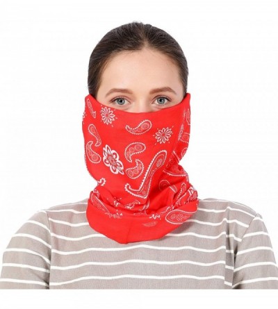 Balaclavas Summer Balaclava Womens Neck Gaiter Cooling Face Cover Scarf for EDC Festival Rave Outdoor - Br 2064 - CR198W2RNR5...