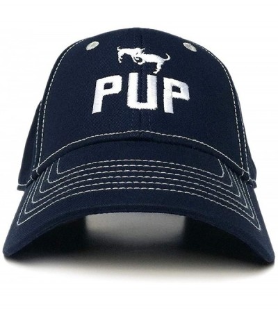 Baseball Caps Caps - Pup Navy - CA18R4Z0TL7 $28.66