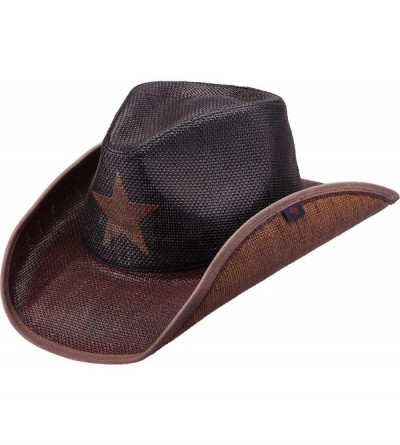 Cowboy Hats Lone Star Drifter Hat (One Size - Navy) - CY11OBL7UE5 $85.41