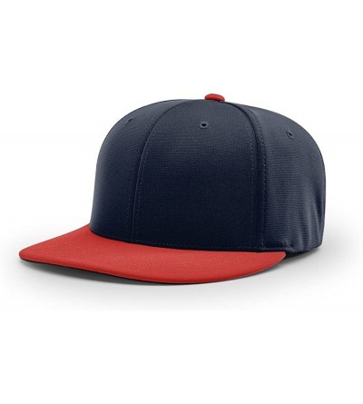 Baseball Caps PTS 20 PTS20 Pulse R-Flex FIT Baseball HAT Ball Cap - Navy/Red - C4186XT8CZG $10.50