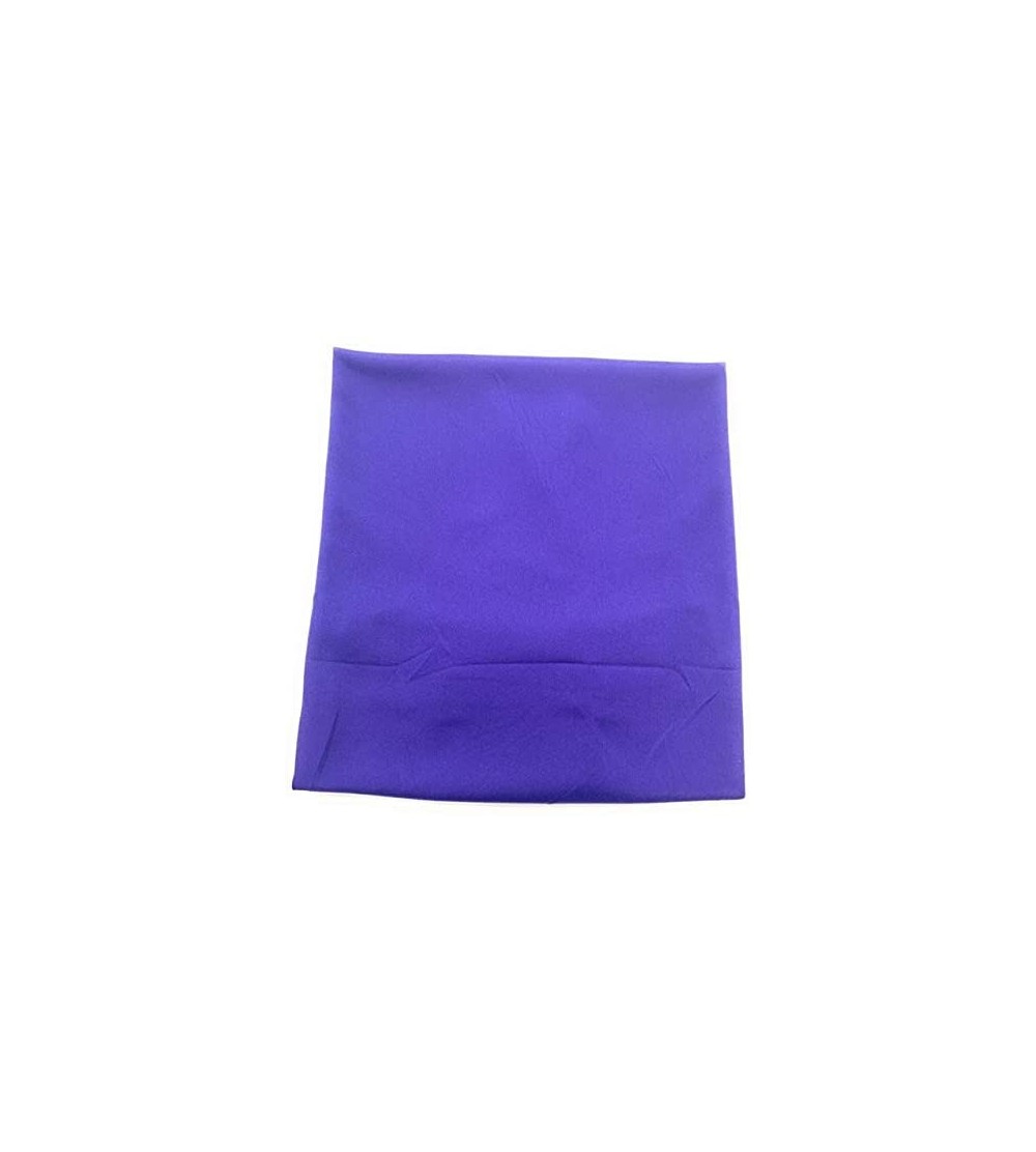 Balaclavas Premium Soft Polyester Spray Socks - One Size Fits All (Bulk Packs) (6- Purple - Face Guard) - CV1987KSWRC $13.80